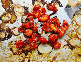 Mashed roasted tomatoes