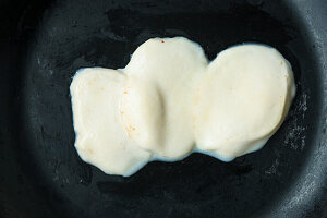 Melted mozzarella