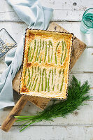 Spargel-Quiche