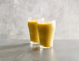 Pear smoothie with sea buckthorn