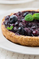 Bilberry tart