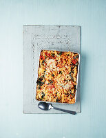 Tuscan Pasta bake with Cavolo Nero