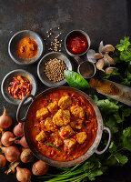 Tikka Masala mit Tempeh