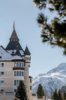Switzerland, Engadin, Pontresina: Hotel Walther