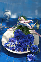 Bouquet of cornflowers