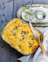 Kartoffel-Kürbis-Gratin