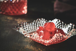 Greek cherry spoon sweets