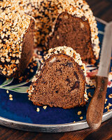 Chocolate-nut cake