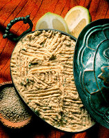 Hummus (chickpea puree, Oriental cuisine)