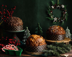Assorted Panettone for Christmas
