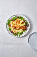 Roasted cauliflower with lentil dal