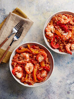 King shrimp jambalaya