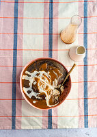 Sticky Toffee Pudding with a Coffee Toffee Sauce