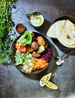 Falafel-Bowl