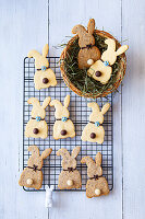 Baked Easter bunnies