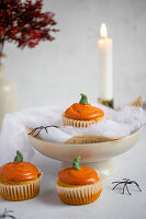 Pumpkin muffins for Halloween