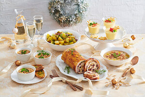 4-course Christmas menu