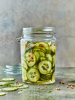 Pickled cucumbers