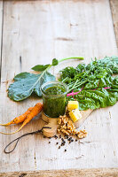 Blattgemüsepesto