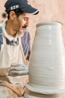 Morocco, Marrakesh, Beldi Country Club, Story: A tradition of potters