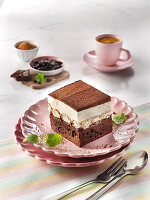 Brownie-Tiramisu