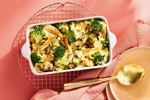 Hähnchen-Brokkoli-Auflauf
