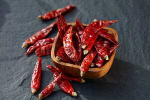 Getrocknete rote Chilischoten