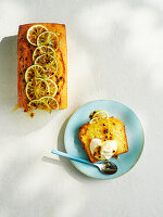 Orangen-Passionsfrucht-Kuchen