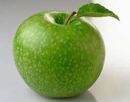 Ein Granny Smith Apfel