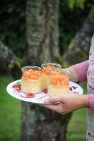 Crème brûlée mit Melone