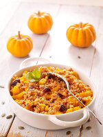 Pumpkin crumble