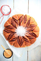 Nutella star brioche