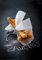 Churros with sugar