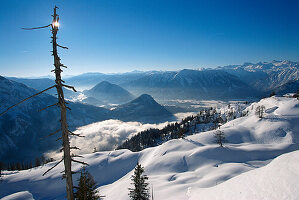 Winter Landscape, Skiing Region Altaussee, Steiermark, Austria