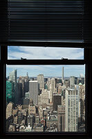 View over Midtown, theater district, Manhattan, New York, USA