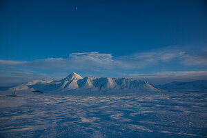 Mount Vines 1406 m, am Dempster Highway, Yukon, Yukon-Territorium, Kanada