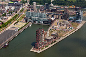 Luftaufnahme von Schiehaven, Rotterdam, Niederlande