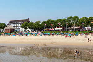 Strand, Wyk, Föhr, Scheswig-Holstein, Deutschland