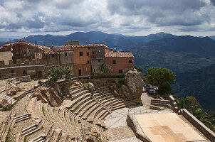 Amphitheater, Castelbuono, Sizilien, Italien