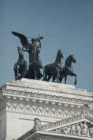 La Quadriga dell Unita in Rome Italy