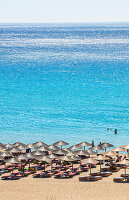 Strand von Falasarna, Chania, Kreta, griechische Inseln, Griechenland