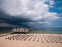 Seebrücke Ostseebad Sellin on Ruegen, Mecklenburg-West Pomerania, Germany