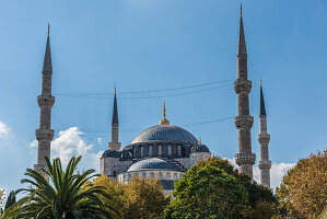Blaue Moschee in Istanbul, Türkei