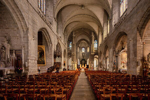 In der Kathedrale von Vannes, Morbihan, Bretagne, Frankreich, Europa