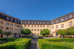Burg Hachenburg, Westerwald, Rheinland-Pfalz, Deutschland