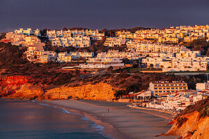  Europe, Portugal, Algarve, Selema village, sunset, Atlantic, 