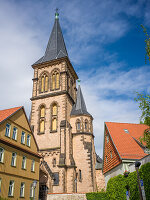  St. Sylvestri Church, Wernigerode, Harz, Harz District, Saxony-Anhalt, Germany, Europe 