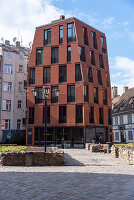 Modernes Wohnhaus in der Altstadt, Riga, Lettland