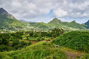 Afrika, Insel Mauritius, Indischer Ozean, Berge im Hinterland
