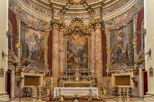  The Church of Saint Ignatius or Jesuit Church Dubrovnik, Croatia, Europe 